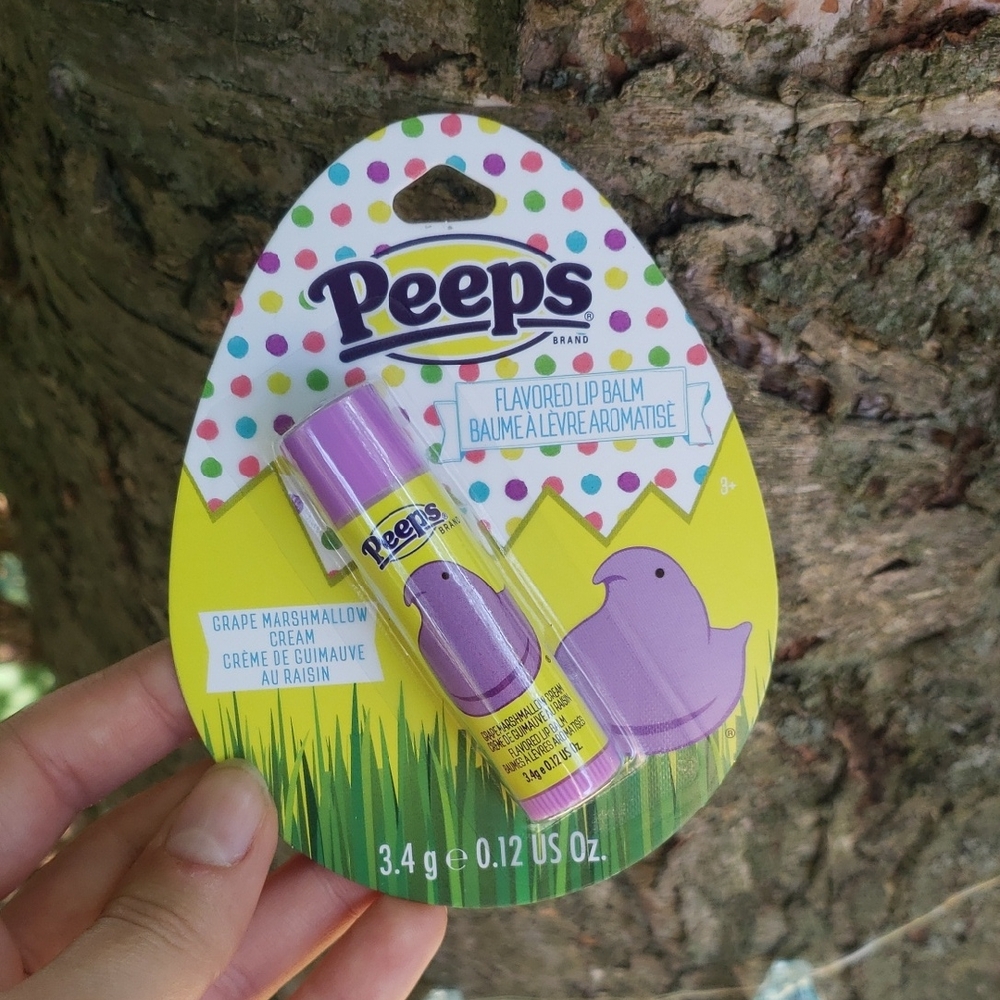 Peeps Grape Marshmallow Cream Lip Balm - Purple